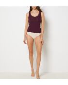 Debardeur Warm Me Up Lace bordeaux grenat