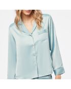 Lagunenblaues Catwalk-Shirt
