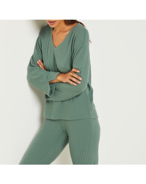 Sudadera Dolma khaki olive