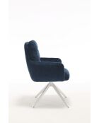 Lot de 2 fauteuils Saint Tropez bleu - 60x92x67 cm