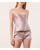 Camisola lila nacarada