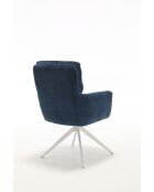 Lot de 2 fauteuils Saint Tropez bleu - 60x92x67 cm