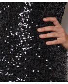 Zwarte jurk van Astrid