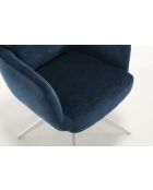 Lot de 2 fauteuils Saint Tropez bleu - 60x92x67 cm