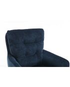Lot de 2 fauteuils Saint Tropez bleu - 60x92x67 cm