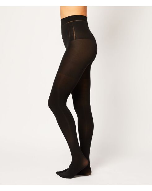 60D Triple Action schwarze Strumpfhose