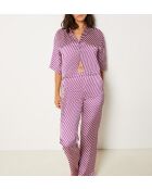 Violettes Hemd Erien