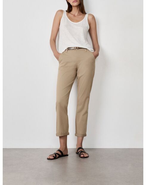 Pantalon Chino beige