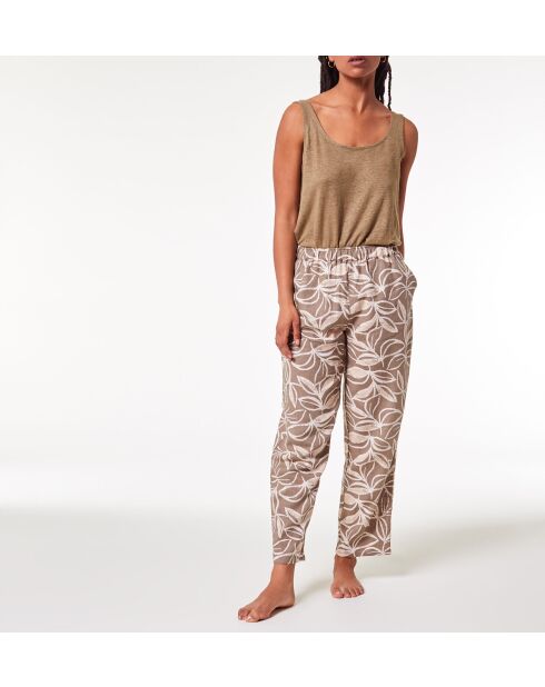 Camiseta sin mangas Ramy caqui oliva