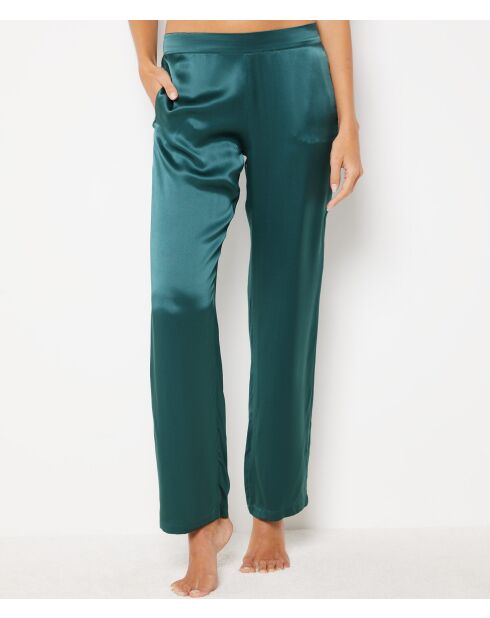 Pantaloni verde perlato
