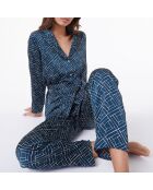 Marineblaues Jizzo-Hemd