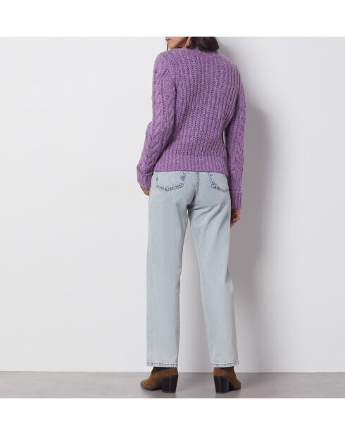 Pull Claudy mauve