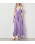 Fedena lavendelblauwe jurk