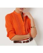 Fenda orangefarbenes Hemd