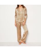 Hemdje met parelwitte zalm en perzik