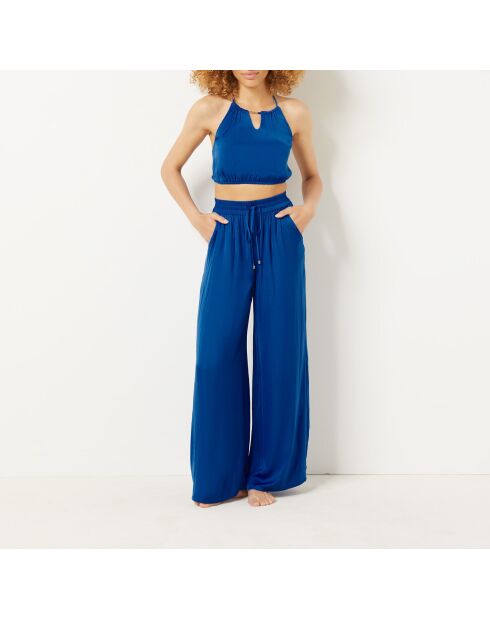 Königsblaues Cheeta-Camisole