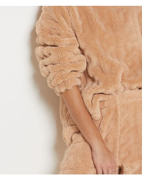 Sudadera Nalane beige