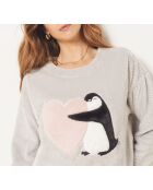 Graues Sweatshirt Natty