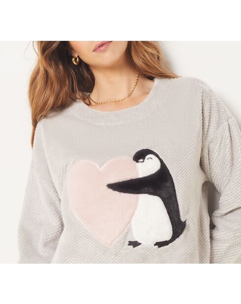 Sweatshirt Natty gris