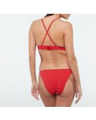 Slip bikini standard rosso Isa
