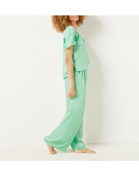 Pantalon Tizia vert nil