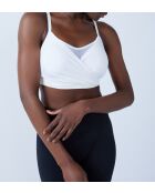 Sujetador blanco con aros Adapt