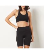 Stronger zwarte fietsbroek