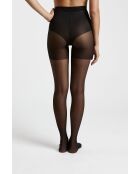 15D Triple Action schwarze Strumpfhose