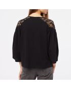 Perly schwarzes T-Shirt