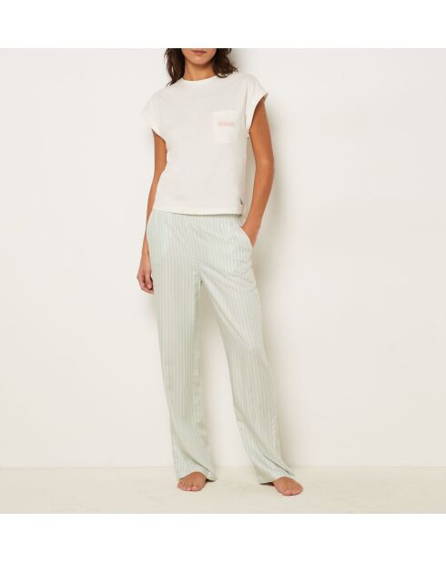 Pantaloni Charly verde Nile