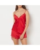 Caraco Tendresse rouge