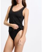 Warm Me Up Lace schwarzes Tanktop