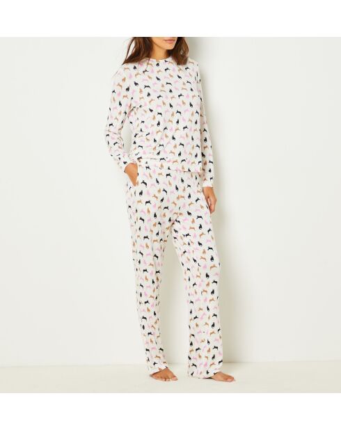 Pantalon Camona ecru