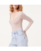 Body intero Warm Me Up color sabbia