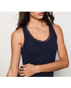 Debardeur Warm Me Up Lace indigo