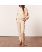 Pantaloni Achile giallo pallido