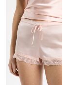 Pantaloncini rosa cipria lattiginoso