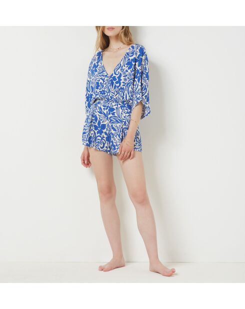 Königsblaue Mantra-Shorts