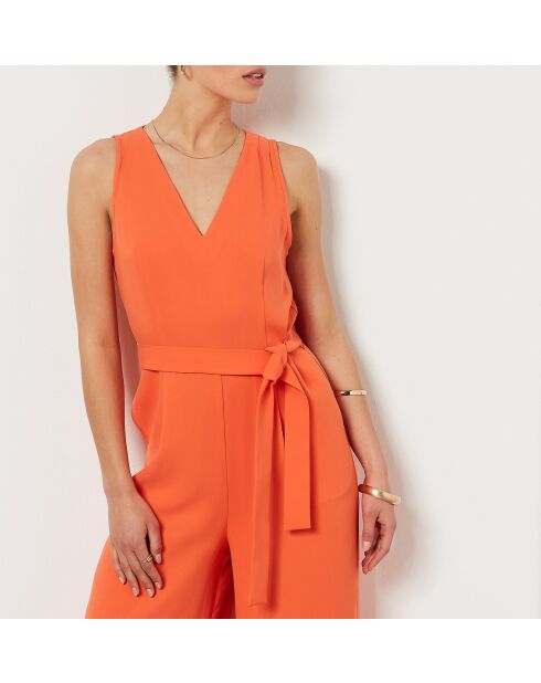 Oranje jumpsuit Feeling