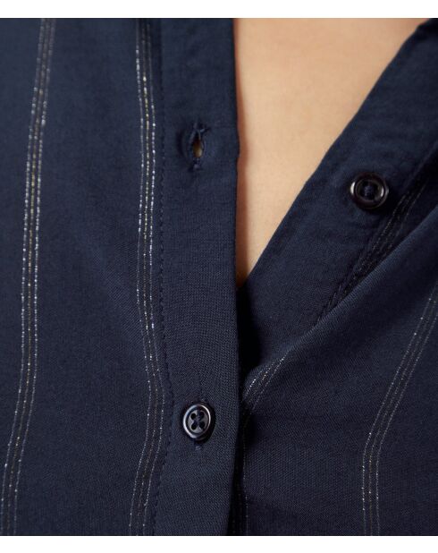 Chemise Emia marine