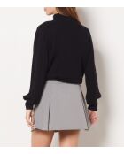 Anthrazitfarbener Rock Raya