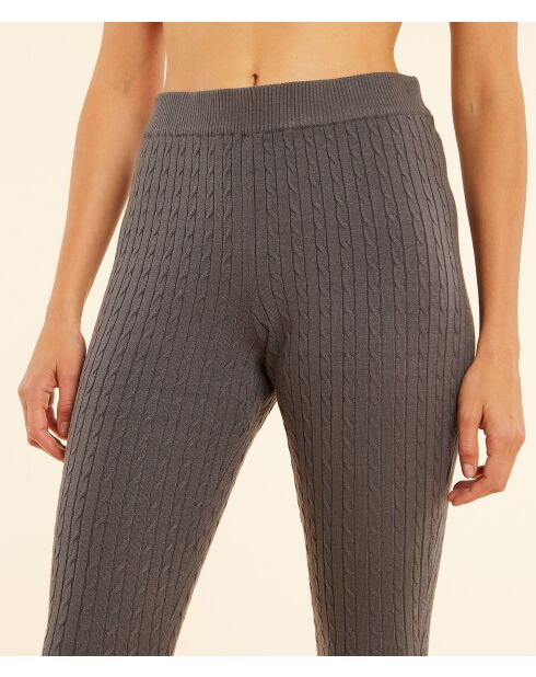 Legging Torsade anthracite