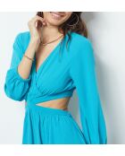 Abito Hallo turchese