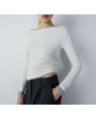 Warm Me Up ecru T-shirt