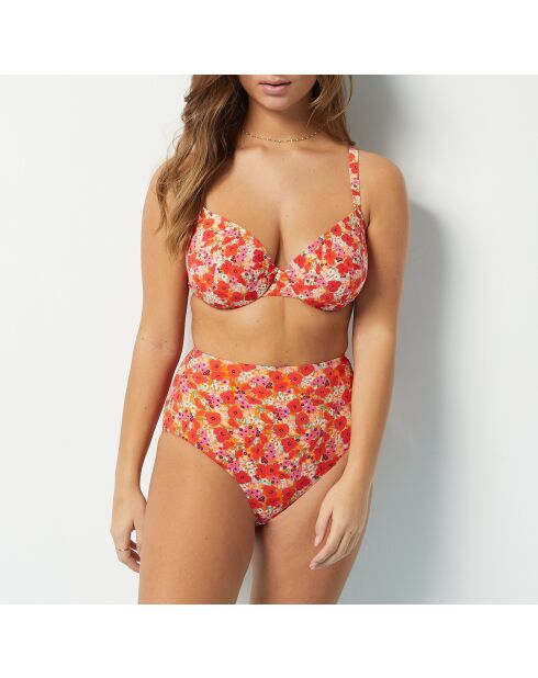 Promesse by team Bikinibroekje met hoge taille veelkleurig