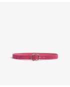 Ceinture Frenchie rose bonbon