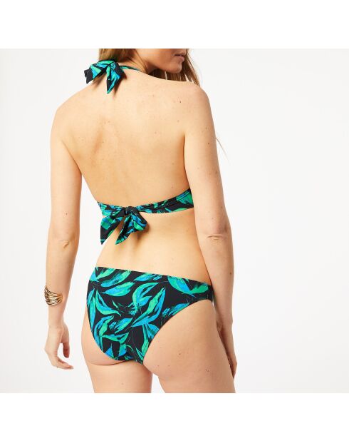 Perry Standard-Bikinihose mit schwarzem Hintergrunddruck