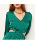 Chrissi tannengrünes Kleid