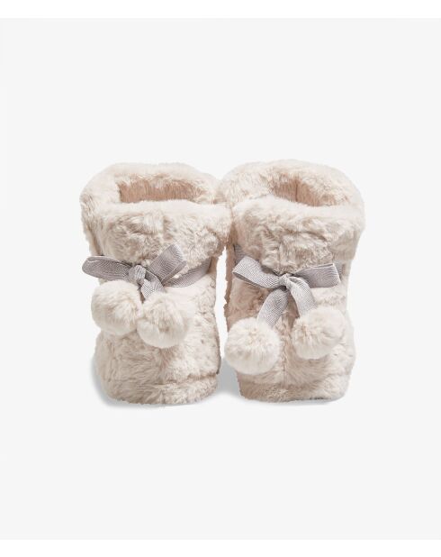 Bottines Oxana gris clair