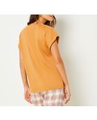 Braunes Ceinat-T-Shirt